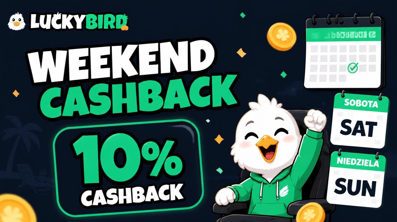 Weekendowy cashback – część strat wraca do gracza.