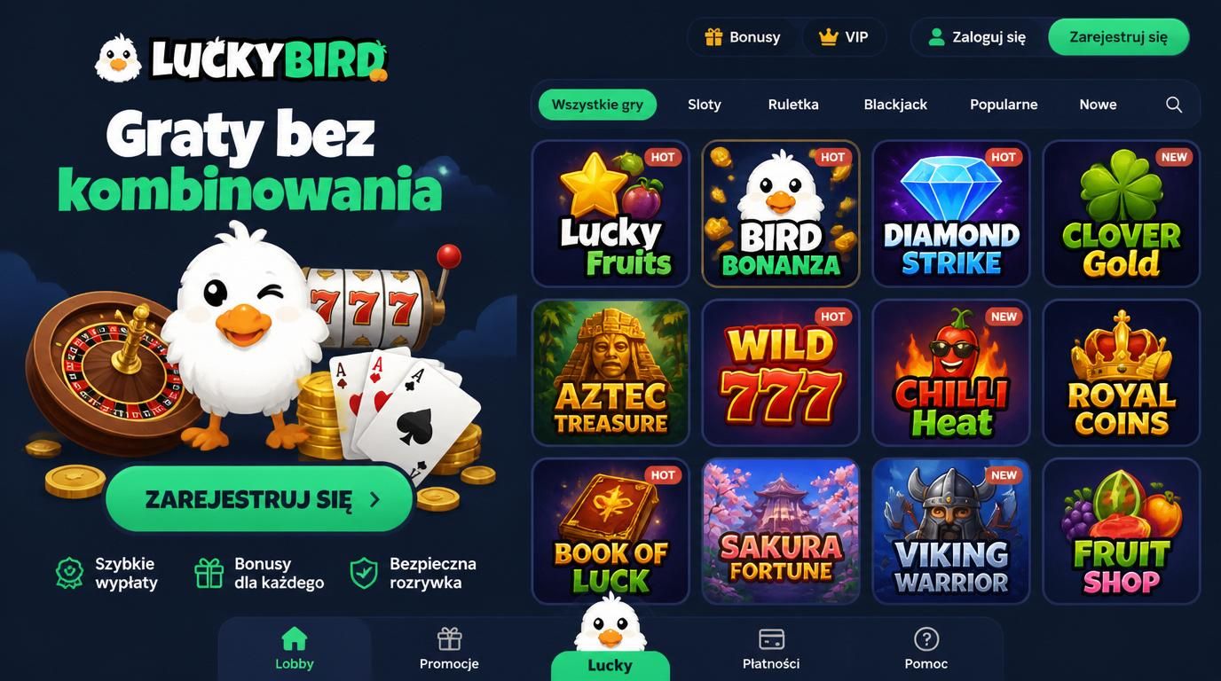 Łatwy start – bez zbędnych kroków, same gry i emocje.